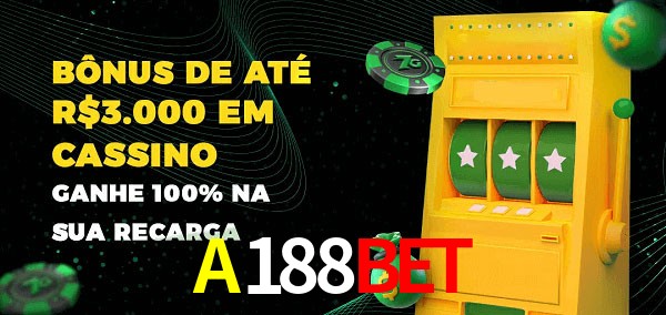 A188BET melhor bônus de depósito